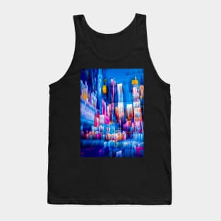 In the city | Artwork distortion of reality Tank Top